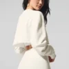 Pull ultra-court - Ivoire