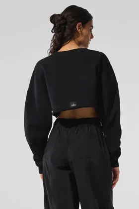 Pull ultra-court – Noir