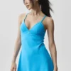 Robe Airbrush Splendor - Bleu azur
