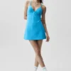 Robe Airbrush Splendor - Bleu azur