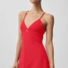 Robe Airbrush Splendor - Rouge vif