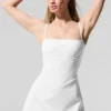 Robe ajustée Airbrush - Blanc/Blanc