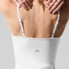 Robe ajustée Airbrush - Blanc/Blanc