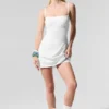 Robe ajustée Airbrush - Blanc/Blanc