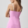 Robe ajustée Airbrush - Rose bonbon/Blanc