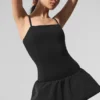 Robe de tennis Airbrush Love Match - Noir