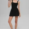 Robe de tennis Alosoft Break Point - Noir