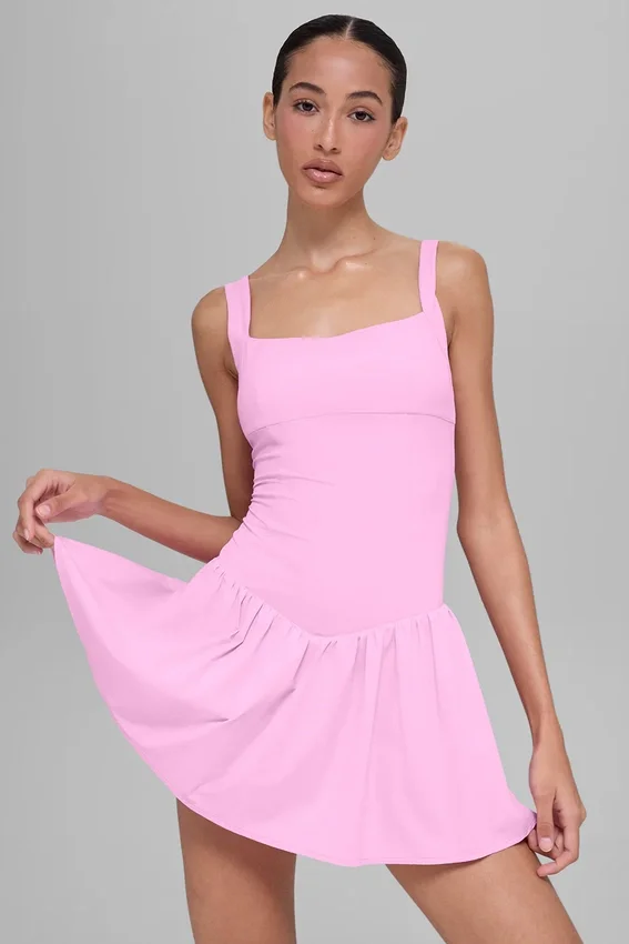 Robe de tennis Alosoft Break Point - Rose Candy Heart