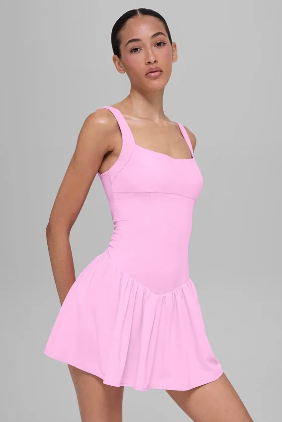 Robe de tennis Alosoft Break Point - Rose Candy Heart