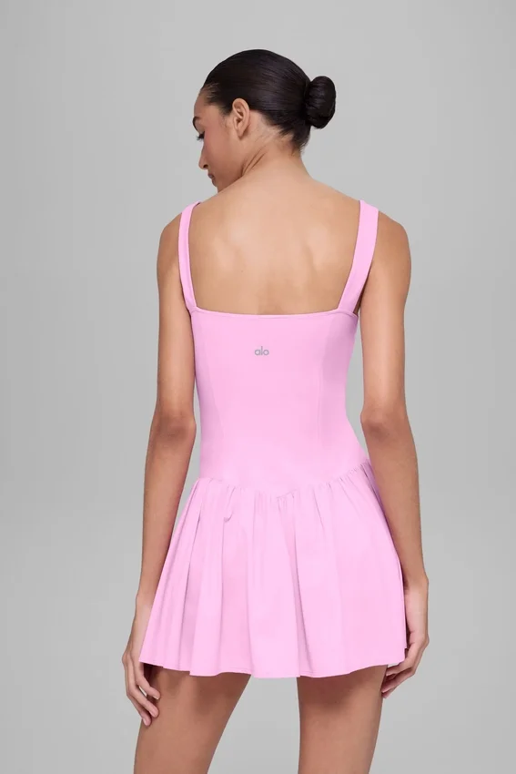 Robe de tennis Alosoft Break Point - Rose Candy Heart