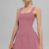Robe de tennis Alosoft Break Point – Rose sauvage