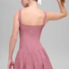 Robe de tennis Alosoft Break Point – Rose sauvage