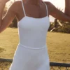 Robe de tennis Alosoft Courtside - Blanche