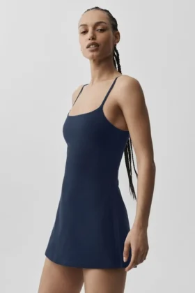 Robe de tennis Alosoft Encore - Bleu marine