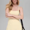 Robe de tennis Alosoft Encore - Jaune bougie