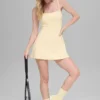 Robe de tennis Alosoft Encore - Jaune bougie