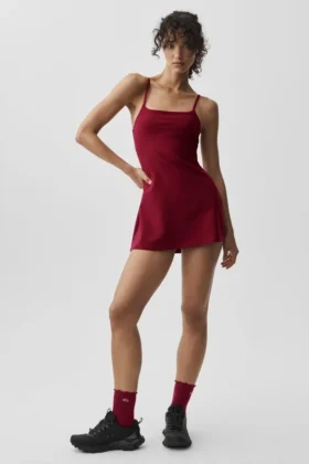 Robe de tennis Alosoft Encore – Rouge Summer Romance