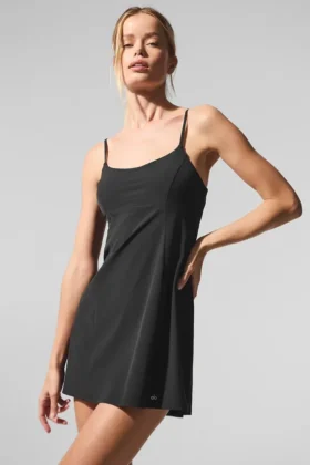 Robe de tennis Breezy - Noir
