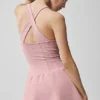 Robe de tennis corset Airbrush Sparks Fly – Rose vintage