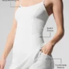 Robe de tennis légère - Blanche