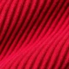 Débardeur à jarretières en maille denim – Rouge vif/Rouge vif foncé