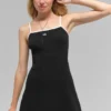 Robe Highline en maille côtelée - Noir/Blanc