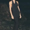 Robe longue dos nu « Summer Soiree » – Noir