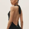 Robe longue dos nu « Summer Soiree » – Noir