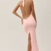 Robe longue dos nu « Summer Soiree » - Rose ensoleillé