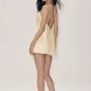 Robe Radiance en mélange de soie - Beige sable