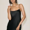 Robe Radiance en mélange de soie - Noir