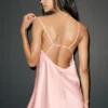 Robe Radiance en mélange de soie - Rose ensoleillé
