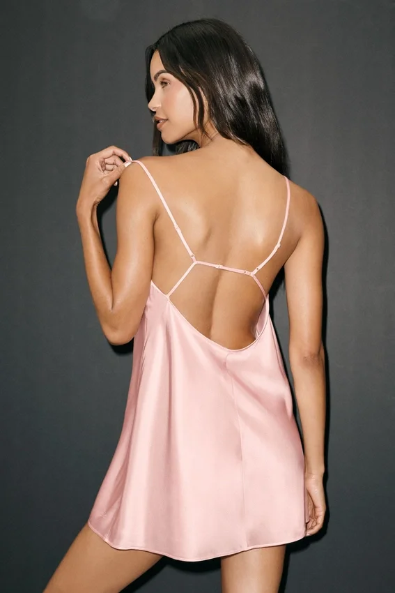 Robe Radiance en mélange de soie - Rose ensoleillé