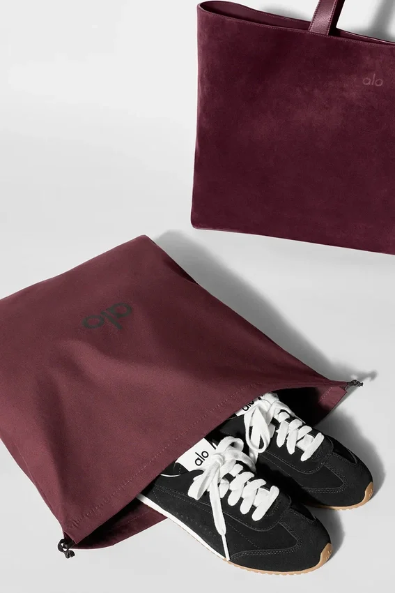 Sac cabas Alo Tranquility - daim bordeaux
