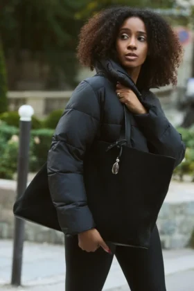 Sac cabas Alo Tranquility - Daim noir