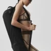 Sac de transport pour tapis de yoga - Noir