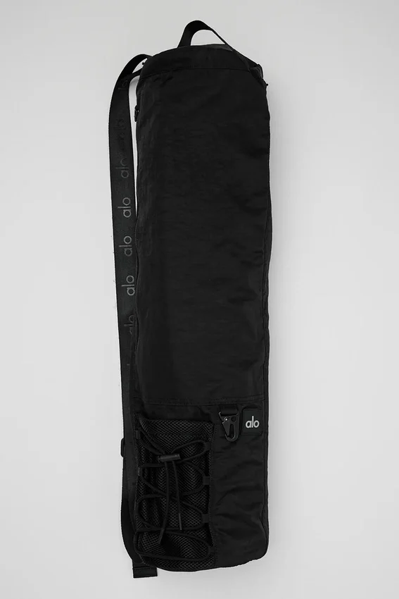 Sac de transport pour tapis de yoga - Noir
