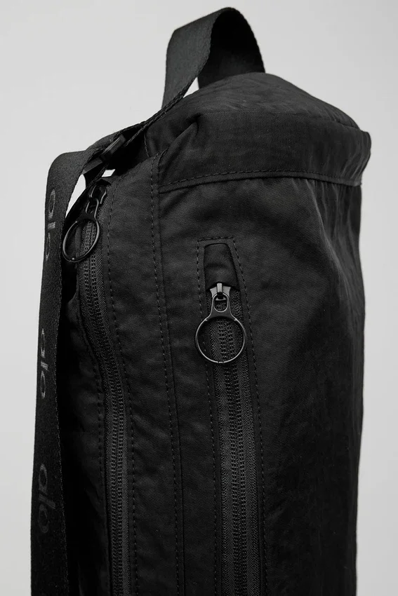 Sac de transport pour tapis de yoga - Noir