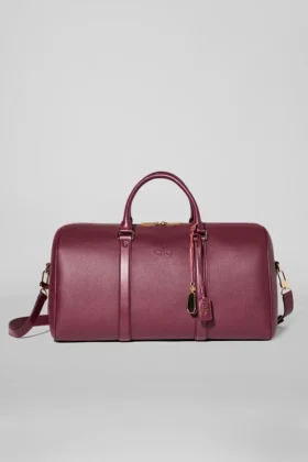 Sac de voyage Alo – Cuir bordeaux