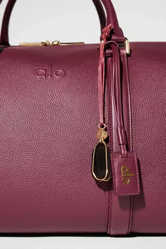Sac de voyage Alo - Cuir bordeaux
