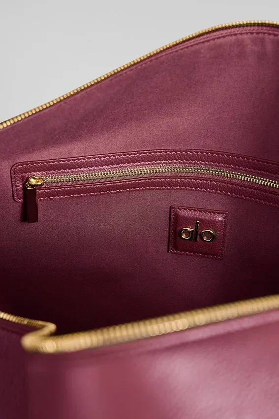 Sac de voyage Alo - Cuir bordeaux
