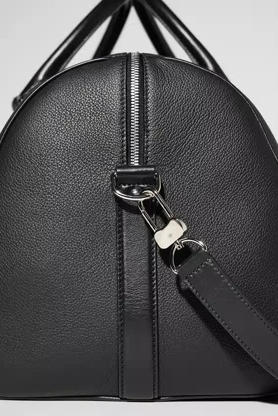 Sac de voyage Alo - Cuir noir