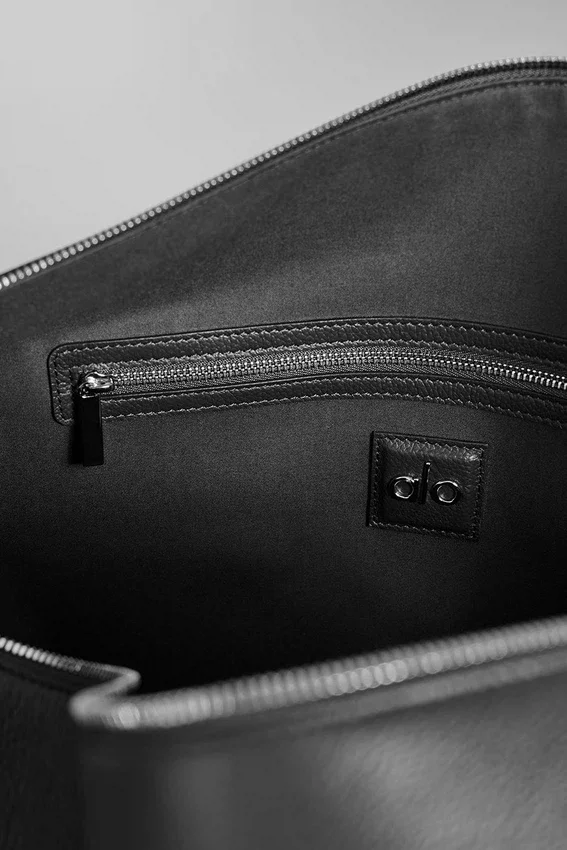 Sac de voyage Alo - Cuir noir