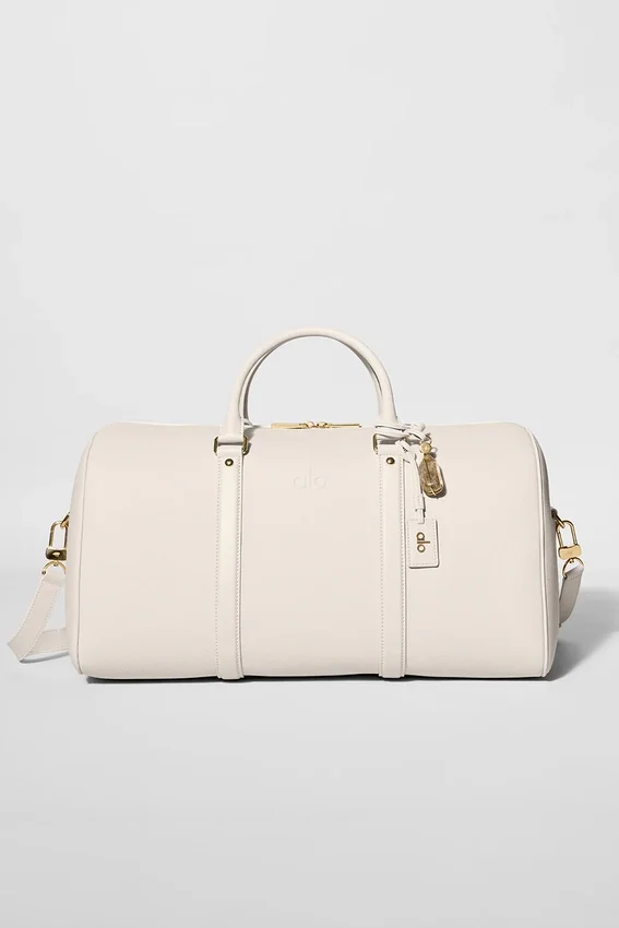 Sac de voyage Alo Voyage - Cuir blanc cassé