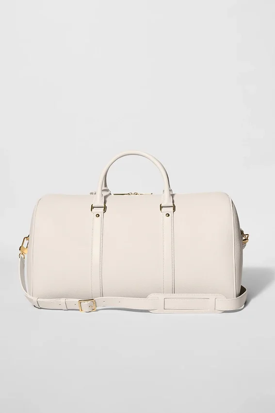 Sac de voyage Alo Voyage - Cuir blanc cassé