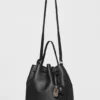 Sac seau Alo Balance - Cuir noir