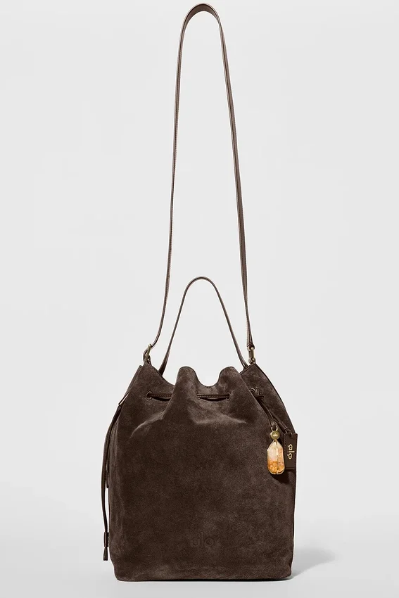 Sac seau Alo Balance - Daim espresso