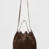 Sac seau Alo Balance - Daim espresso