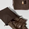 Sac seau Alo Balance - Daim espresso
