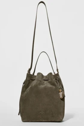 Sac seau Alo Balance - daim olive